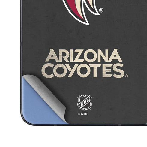 NHL Arizona Coyotes Distressed Galaxy Z Fold5 5G Skin